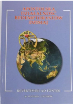 Apostolska działalność redemptorystów dzisiaj