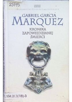 Kronika zapowiedzianej śmierci