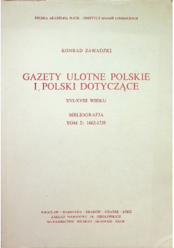Gazety ulotne polskie i polski dotyczące