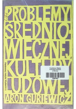 Problemy Średniowiecznej Kultury Ludowej