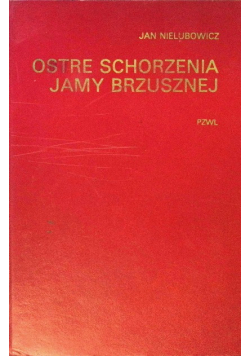 Ostre Schorzenia Jamy Brzusznej