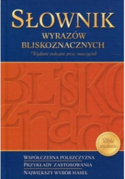 Słownik wyrazów bliskoznacznych