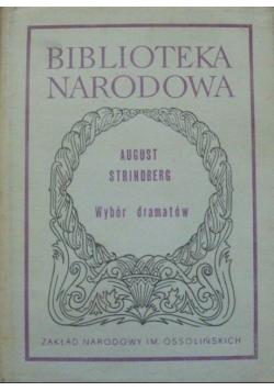 Strindberg Wybór dramatów