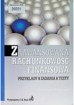 Zaawansowana rachunkowość finansowa
