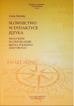 Słownictwo w dydaktyce języka
