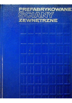 Prefabrykowane ściany zewnętrzne
