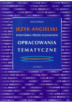 Język angielski powtórka przed egzaminem opracowania tematyczne