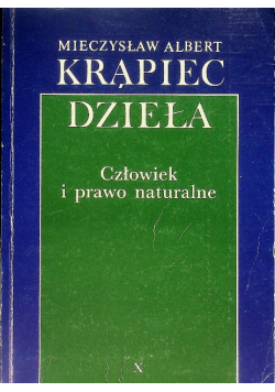 Dzieła Człowiek i prawo naturalne