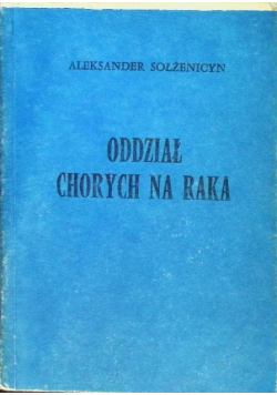 Oddział chorych na raka Część 1
