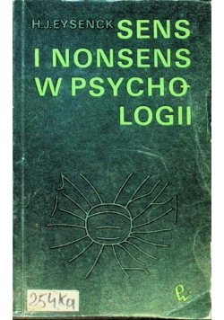 Sens i nonsens w psychologii