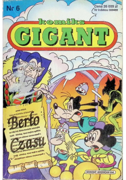 Komiks gigant Nr 6 Berło czasu