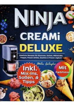 Ninja Cremi Deluxe Rezeptbuch mit Farbfotos