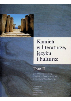 Kamień w literaturze języku i kulturze
