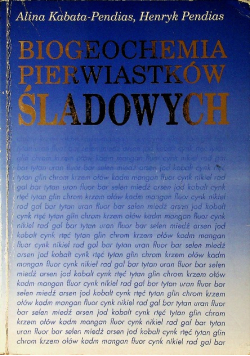 Biogeochemia pierwiastków śladowych