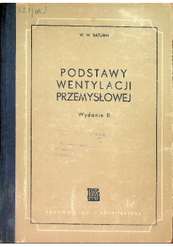 Podstawy wentylacji przemysłowej