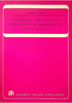 Etnologia i motywacja usiłowanych samobójstw