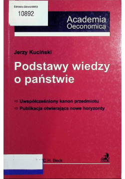 Podstawy wiedzy o państwie