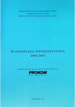 XI olimpiada informatyczna 2003/2004