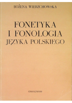 Fonetyka i fonologia języka polskiego
