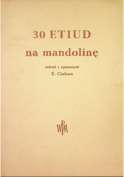 30 etiud na mandolinę