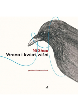 Wrona i kwiat wiśni