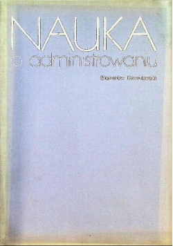 Nauka o administrowaniu