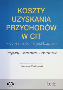 Koszty uzyskania przychodów w CIT