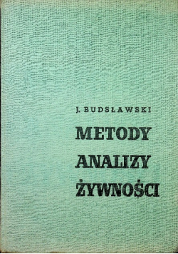 Metody Analizy Żywności