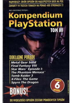 Kompendium playstation Tom III