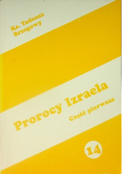 Prorocy Izraela Część I