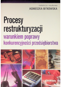 Procesy restrukturyzacji warunkiem poprawy konkurencyjności przedsiębiorstwa
