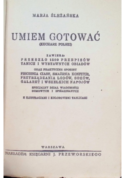 Umiem gotować 1936 r.