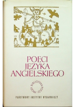 Poeci języka angielskiego Tom I