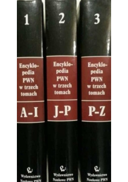 Encyklopedia PWN Tom 1 do 3