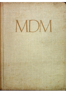 MDM Marszałkowska 1730 - 1954