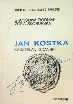 Jan Kostka kasztelan gdański