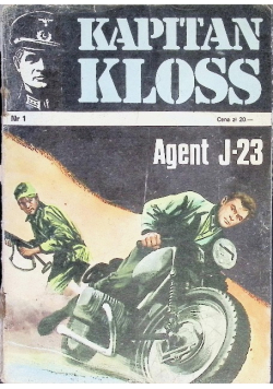 Kapitan Kloss Nr 1 Agent J23