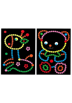 Mozaika papierowa Dot 6szt