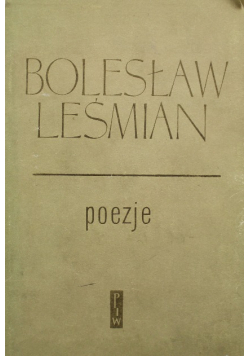 Leśmian Poezje
