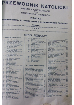 Przewodnik katolicki 1934 r.