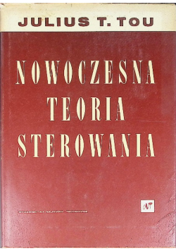 Nowoczesna teoria sterowania