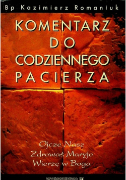 Komentarz do codziennego pacierza