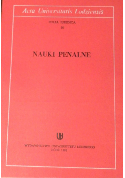 Nauki penalne