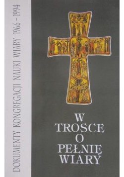 W trosce o pełnię wiary