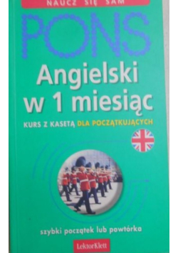 Angielski w 1 miesiąc Kurs z kasetą dla początkujących