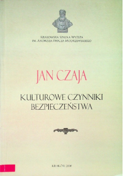 Kulturowe czynniki bezpieczeństwa
