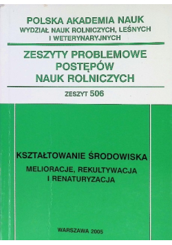 Zeszyty problemowe postępów nauk rolniczych Zeszyt 523