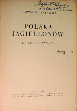 Polska Jagiellonów 1936 r.
