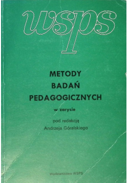 Metody badań pedagogicznych