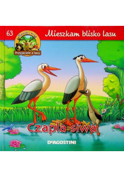 Mieszkam blisko lasu Czapla siwa